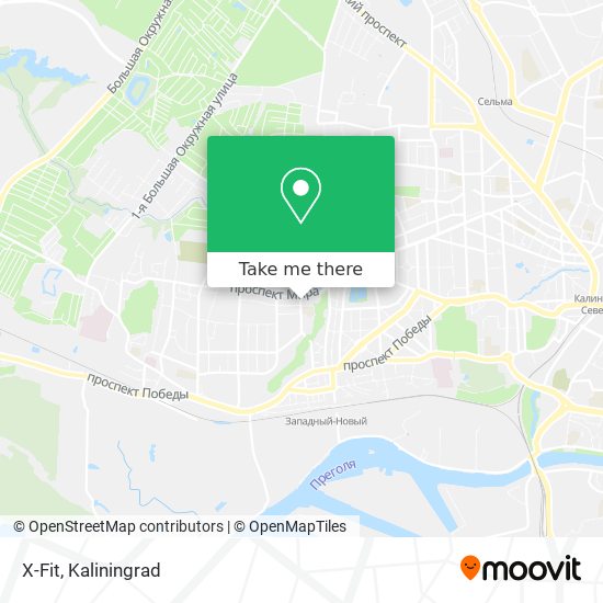 X-Fit map