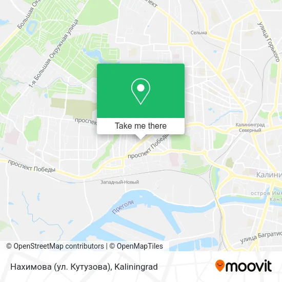 Нахимова (ул. Кутузова) map