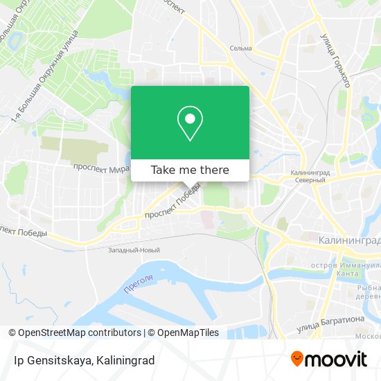Ip Gensitskaya map