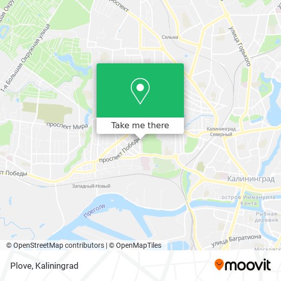 Plove map