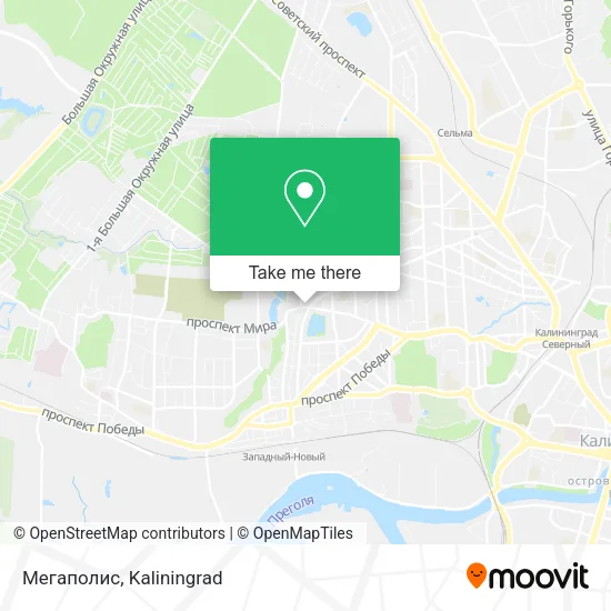 Мегаполис map