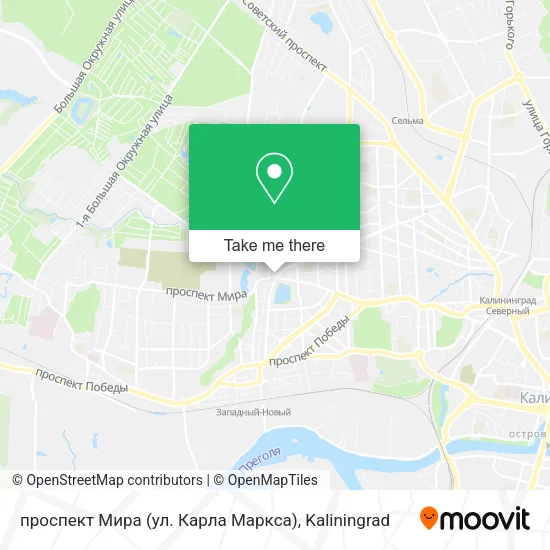 проспект Мира (ул. Карла Маркса) map