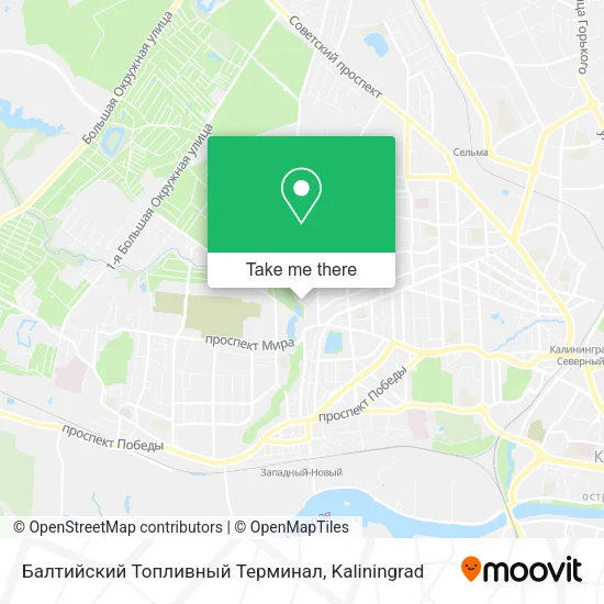Балтийский Топливный Терминал map