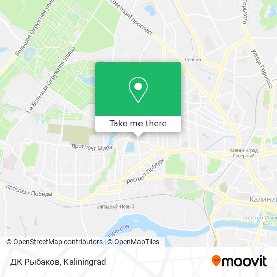 ДК Рыбаков map