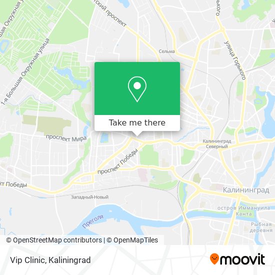 Vip Clinic map
