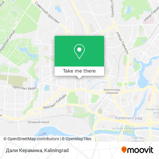 Дали Керамика map