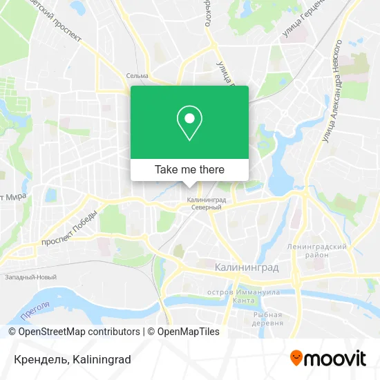 Крендель map
