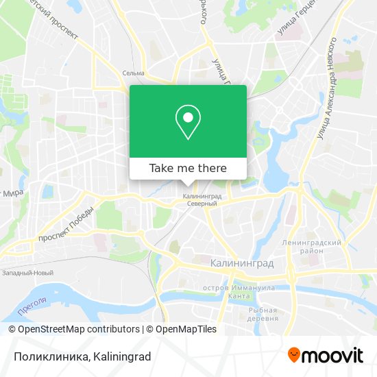 Поликлиника map