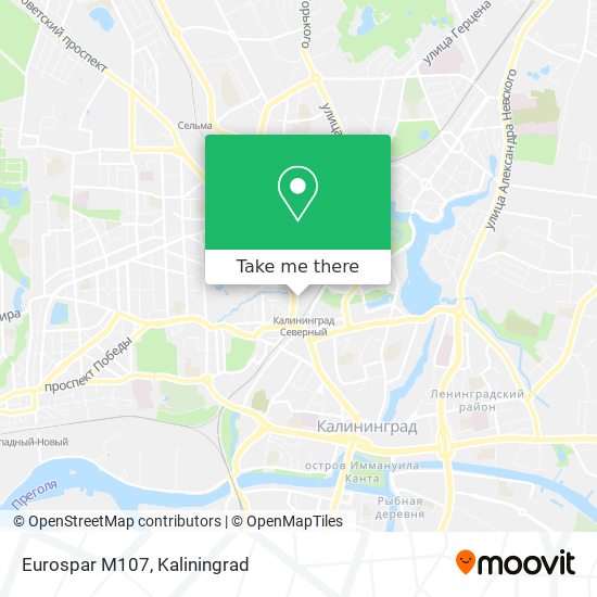 Eurospar M107 map