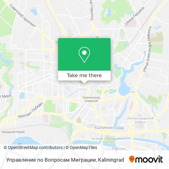 Управление по Вопросам Миграции map