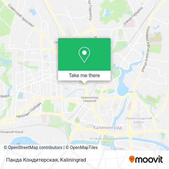Панда Кондитерская map