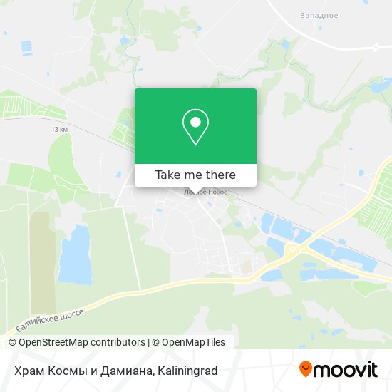 Храм Космы и Дамиана map