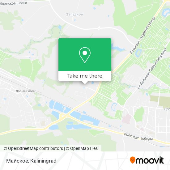 Майское map