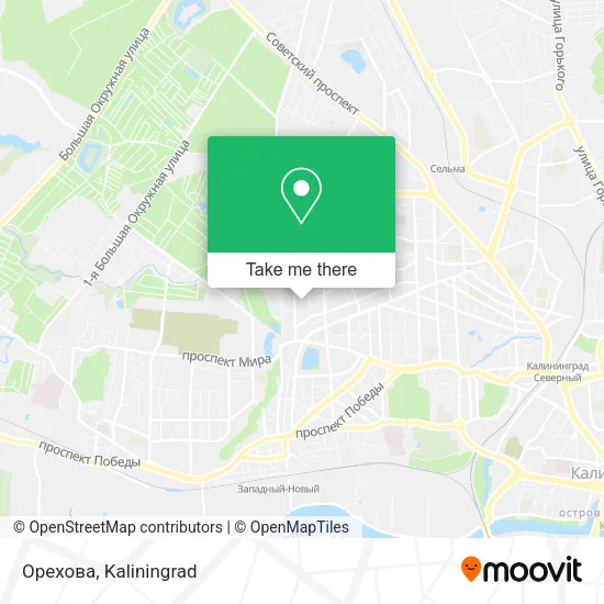 Орехова map
