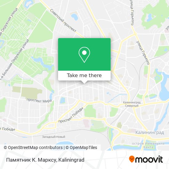 Памятник К. Марксу map