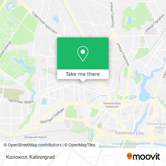 Колокол map