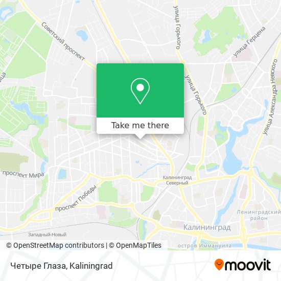 Четыре Глаза map