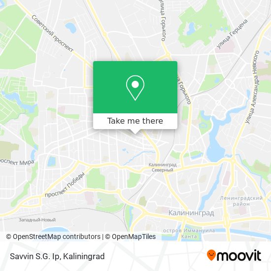 Savvin S.G. Ip map