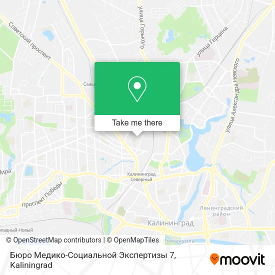 Бюро Медико-Социальной Экспертизы 7 map