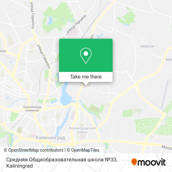 Средняя Общеобразовательная школа №33 map