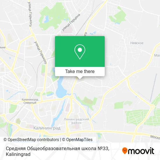 Средняя Общеобразовательная школа №33 map