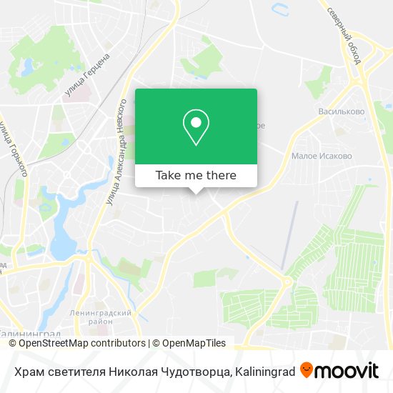 Храм светителя Николая Чудотворца map