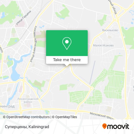 Суперцены map