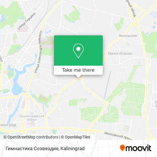 Гимнастика Созвездие map