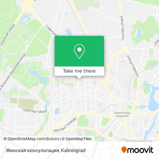Женская консультация map