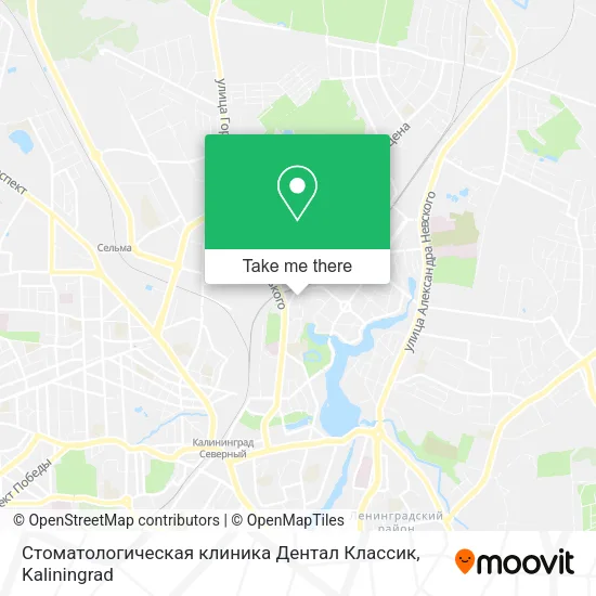 Стоматологическая клиника Дентал Классик map