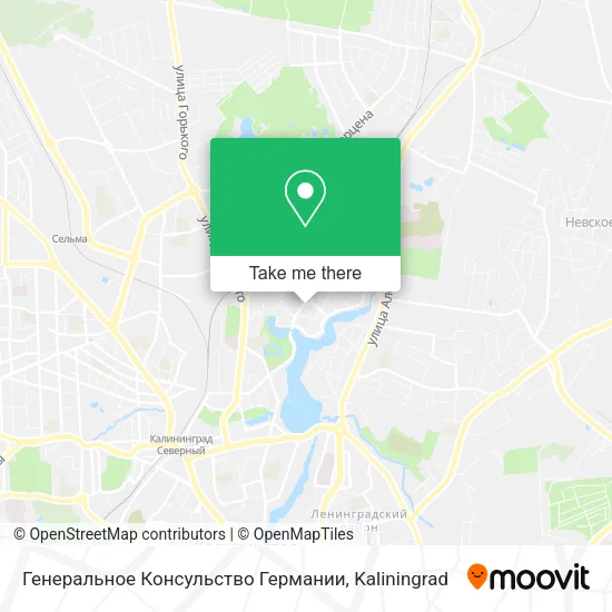 Генеральное Консульство Германии map