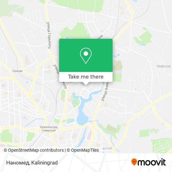 Наномед map