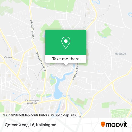 Детский сад 16 map