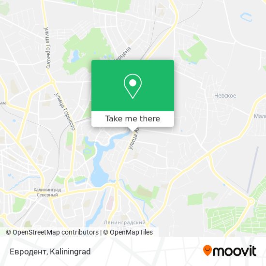 Евродент map