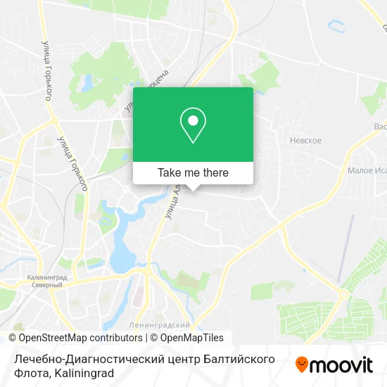 Лечебно-Диагностический центр Балтийского Флота map