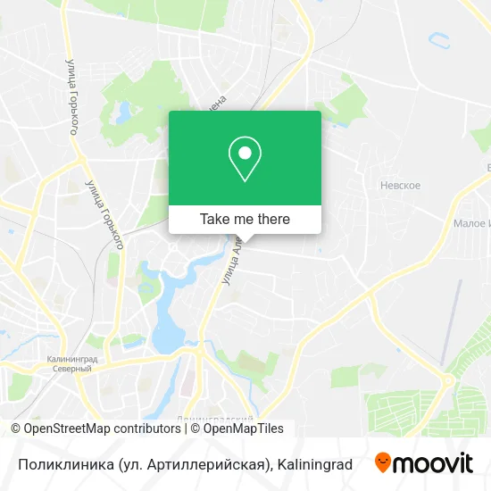 Поликлиника (ул. Артиллерийская) map