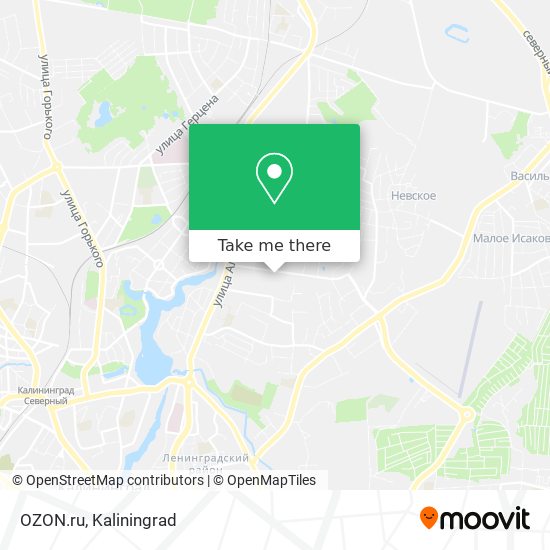 OZON.ru map