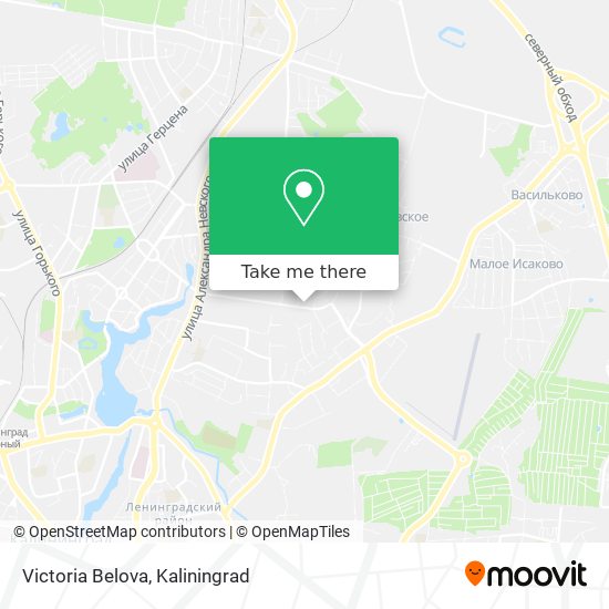 Victoria Belova map