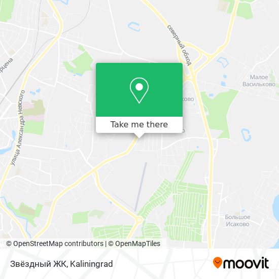 Звёздный ЖК map