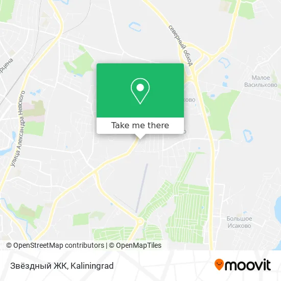Звёздный ЖК map