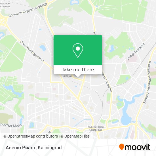 Авеню Риэлт map