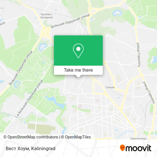 Вест Хоум map