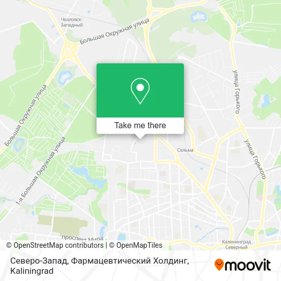 Северо-Запад, Фармацевтический Холдинг map