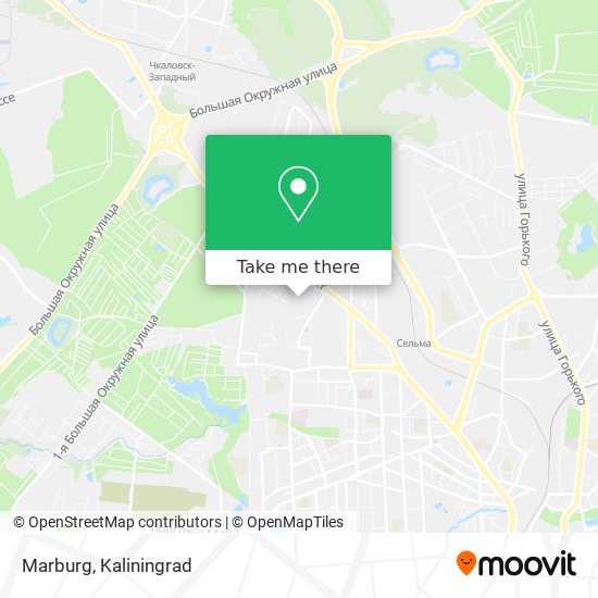 Marburg map