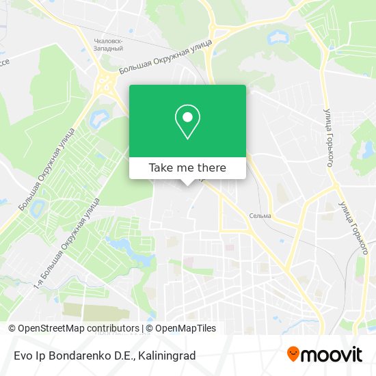 Evo Ip Bondarenko D.E. map