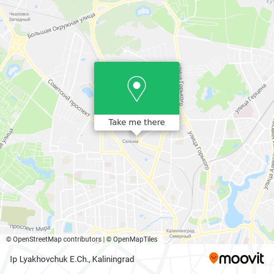 Ip Lyakhovchuk E.Ch. map