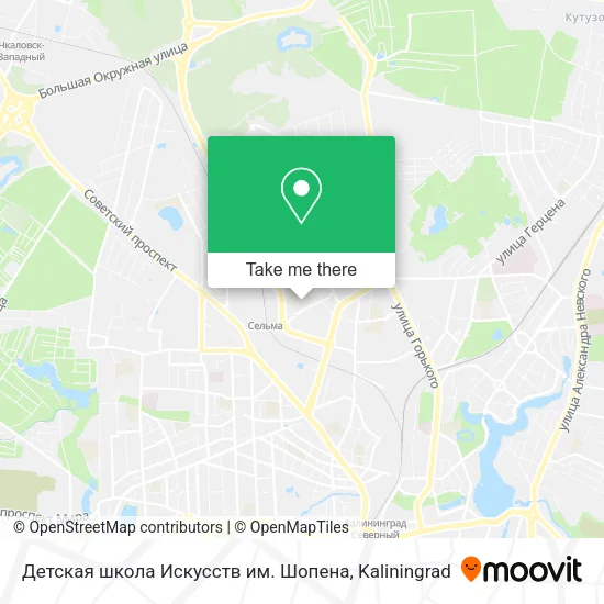 Детская школа Искусств им. Шопена map