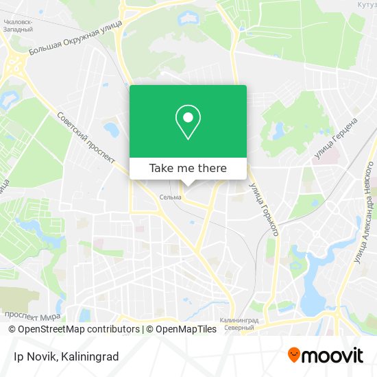 Ip Novik map