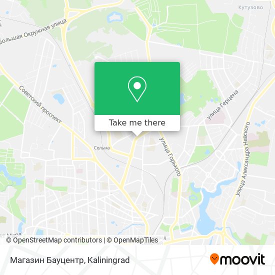 Магазин Бауцентр map