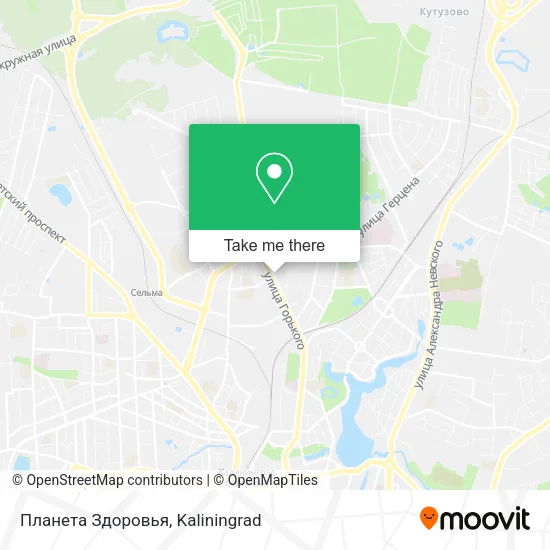 Планета Здоровья map